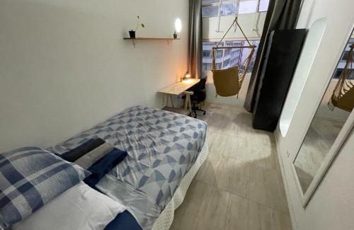 Santa Ifigenia Apartment | Comfortable Niemeyer for 4 Near Galeria Rock and Metro