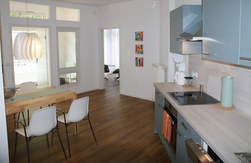 Wismar Apartment | Barrier-Free Family Stay in Historic NikolaiTraum