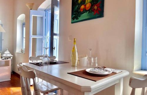 Symi Apartment | Seafront Retreat at Nikolakis with Ocean and Harbor Views