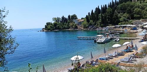 Agni Apartment | Relax at Nikolas House Lower Agni Bay with Ocean Views