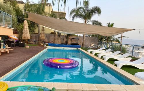 Mishmar HaYarden House | Experience Nilis Vila: Oceanfront Retreat with Pool
