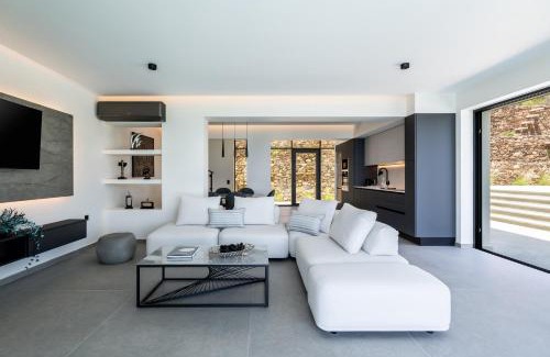 Achladies Villa | Premier NimVie Green Retreat with Ocean View & Pool Access