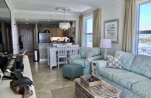 Gulf Shores Condo | Beachfront E Corner Unit with Wrap Around Balcony & Spa