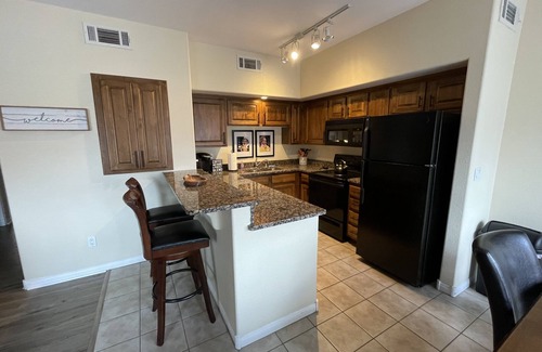Mesquite Condo | Convenient First Floor 2BD/2BTH with Ocean View & Pool