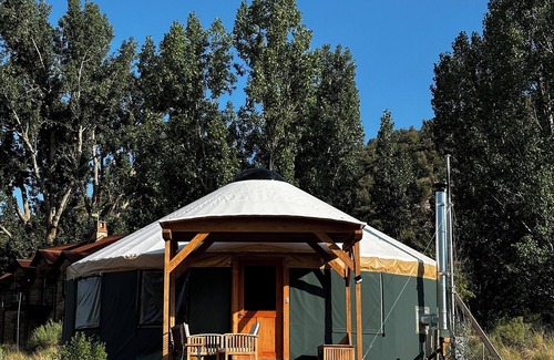 Lewis House | Nomadic Dreams in a Chic Yurt, McElmo Canyon