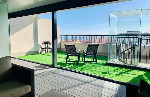 Alboraya Apartment | Relaxing Ático Dúplex with Breathtaking Ocean Views