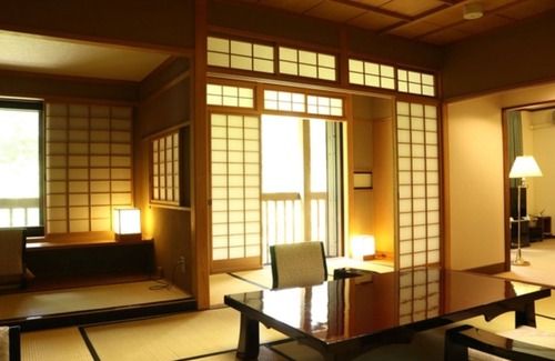Jogakura Onsen Hotel | Inviting Japanese-Western Style Room in Aomori with Spa