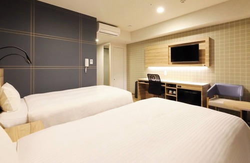 Fujisawa Hotel | Nonsmoking Twin room Room only Smile Value St/Fujisawa Kanagawa