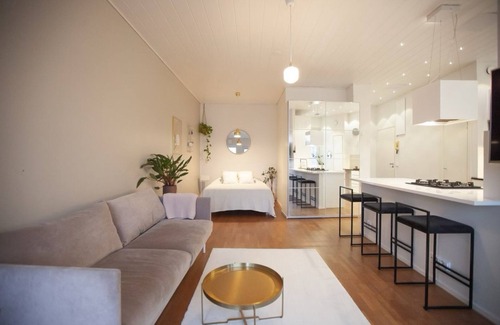 Kallio Apartment | Pet-Friendly Nordic Loft in Prime Location