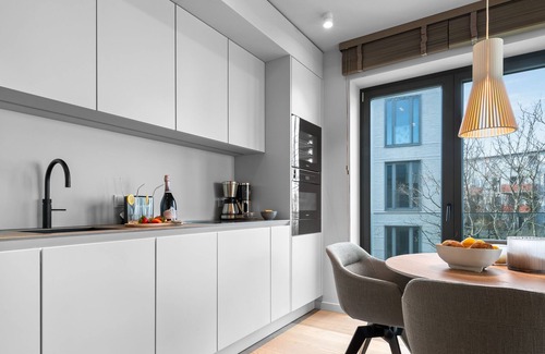 List Apartment | Nordic Suite - Infrared Shower, Balcony, Ethanol Fireplace, Wine Cooler, Quooker
