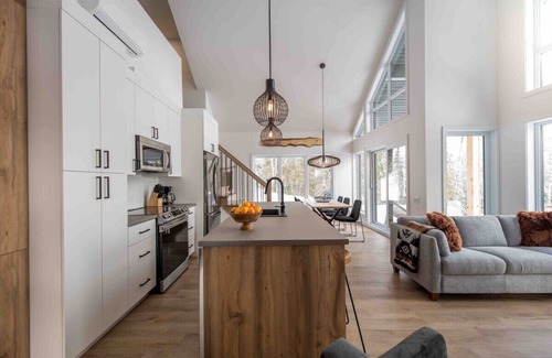Les Eboulements Ski Chalet | Experience Hidden Bliss at The Nordik Emma with River Views