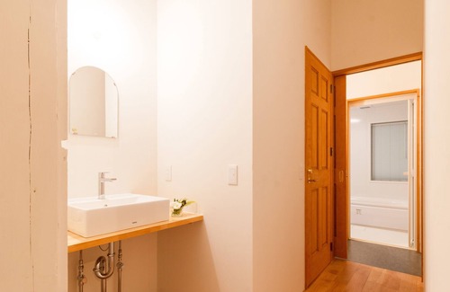 Goto Cottage | Nordisk Village Goto Islands Modern Room Renovated School Building