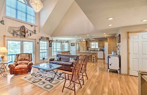 Calico Rock House | Idyllic Lakefront Retreat at Norfork with Hot Tub & Spa