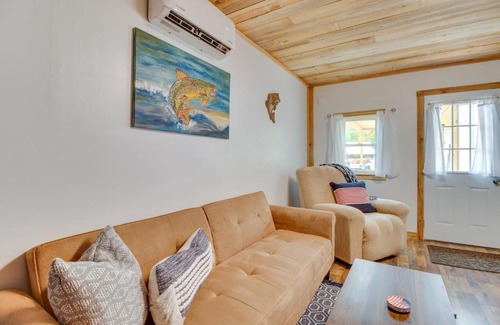 Norfork Apartment | Waterfront Norfork Studio Cabin: Perfect for Families!