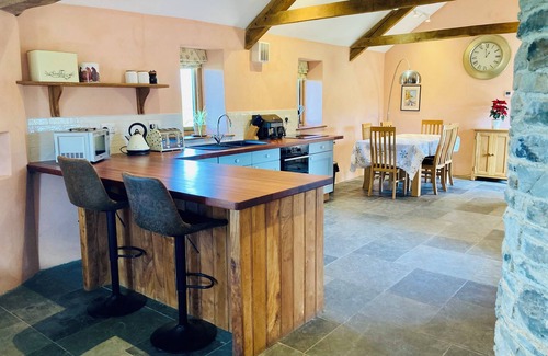 Ash Mill House | North Devon Countryside Escape. Dog friendly with views, large garden & paddock.