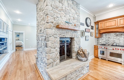 Peconic House | North Fork Family Villa: Oceanfront Home with Private Pool