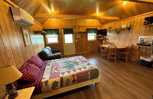 Fort Kent Cabin | Inviting Cabin 1: Pet-Friendly with Ocean Views & Breakfast