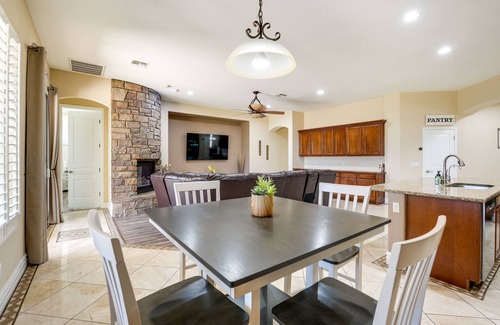 Norterra House | Relaxing North Phoenix Retreat with Spa and Family Amenities
