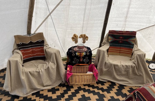 Riverton RV Rental | Experience the Northern Arapaho Tipi with Spa and Hot Tub