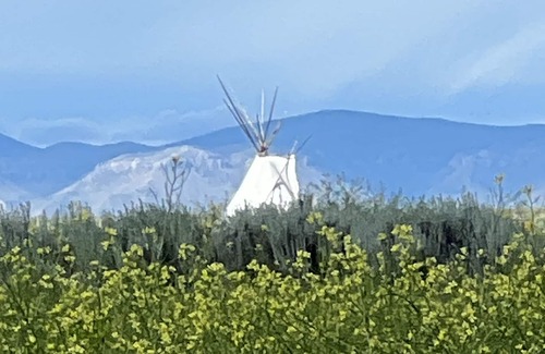 Riverton RV Rental | Experience the Northern Arapaho Tipi with Spa and Hot Tub