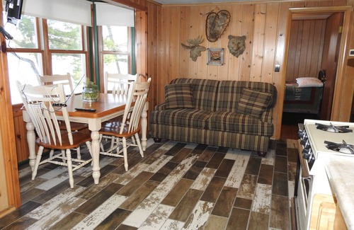 St Germain Cabin | Experience Northland Resort Cabin #4 with Ocean & Lake Views
