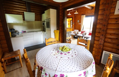 Pyrenees 2000 Ski Chalet | Cozy Norwegian Log Chalet Near Slopes - Rated 9.8/10