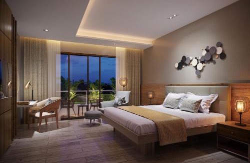 Mahinog Resort | Relax at Nouveau Resort: Oceanfront Bliss with Pool Access