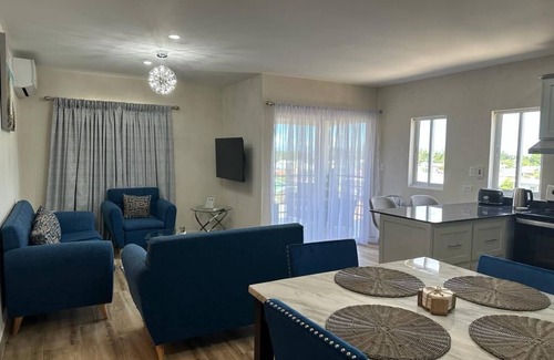 Buccoo Apartment | Nova Haven: Modern Apartment with Pool & Beach Access
