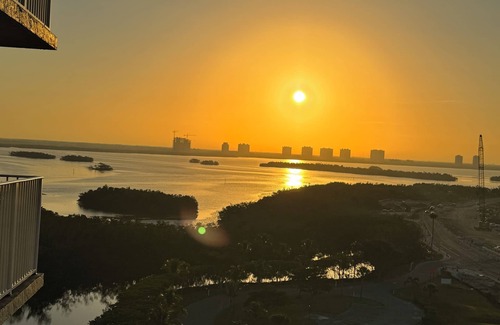 Fort Myers Beach Condo | Idyllic Ocean Views with Pool, Hot Tub & Private Beach!