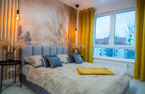 Biskupiec Apartment | Modern Ludova Apartment: Guest Rated 9.9 & Family Friendly