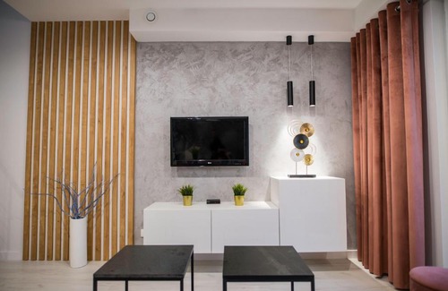 Biskupiec Apartment | Modern Loft Apartment with Garage - Rated 9.9/10!