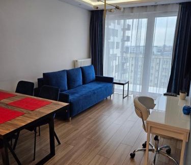 Siedlce Apartment | Cozy Apartment Near Kurpiowska Street, City Center Access