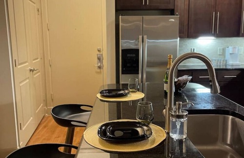 Astrodome Apartment | NRG Suite: Perfect for Families with Free Parking & Pool
