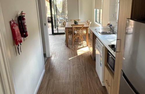 Mildura Cabin | Explore NRMA Mildura Riverside Holiday Park with Pool & Views