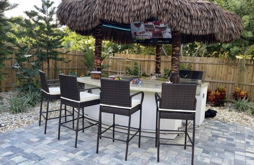 Bethune Beach House | Renovated NSB House with Ocean Views & Tiki Hut Experience