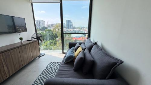 Zapopan Apartment | Modern Stay with Terrace, Pool, and Gym near the Ocean