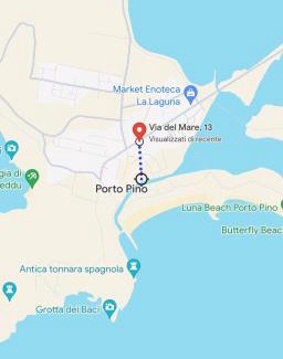 Porto Pino Apartment | Seaside Retreat: Nuova Residenza dei 7 Pini, Rated 9.4