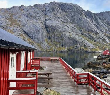 Nusfjord Apartment | Experience Nusfjord Waterfront Rorbu 18: Family-Friendly Retreat