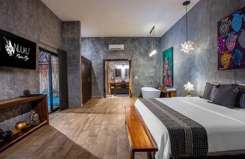 Puerto Morelos Hotel | Relax at Nuuku: 4-Star Retreat with Pool and Spa
