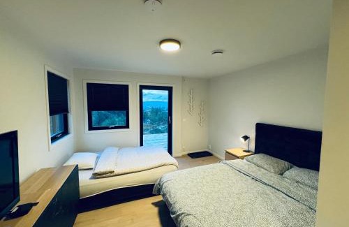 Fet Municipality Apartment | Modern Studio Apartment: Guest Rated 7.9/10 & Family-Friendly