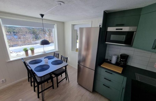 Hestra Apartment | Newly Built Guest Apartment for 4 with Kitchen Amenities