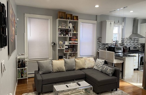 The Heights Apartment | Urban Retreat: 2 BR Apt with Parking & Outdoor Oasis