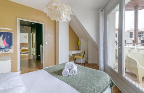 Hauts-Paves - Saint-Felix Apartment | Duplex Retreat at NYMPHÉA - Family Friendly & Highly Rated