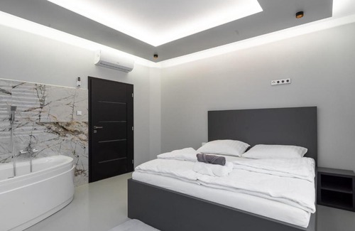 Ostrava Apartment | Exceptional OŽA Apartmány: Family-Friendly with Hot Tub