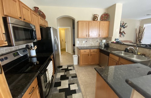 San Tan Valley House | Inviting Home with Private Pool & Spa in Golf Course Community