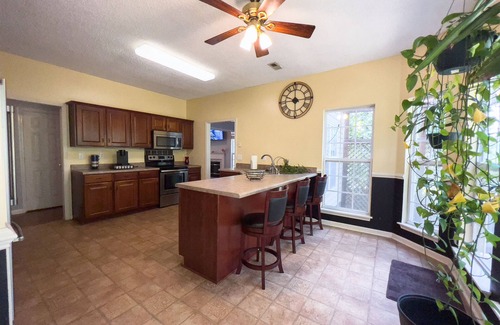Charlotte House | Family-Focused Oasis with Pool, Patio & Backyard Retreat