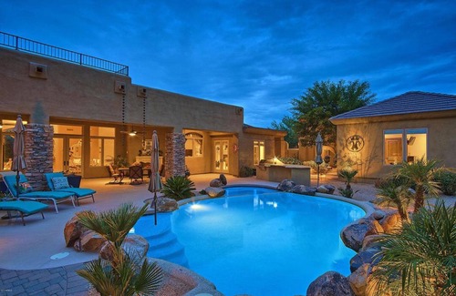 Pinnacle Peak House | Desert Oasis Getaway with Heated Pool & Premier Amenities