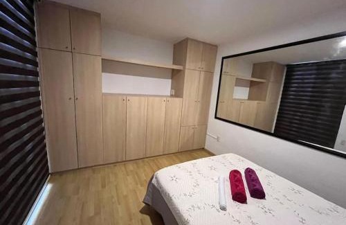 San Raymundo Jalpan Apartment | Pet-Friendly Retreat at Oaxaca Departamento Azul
