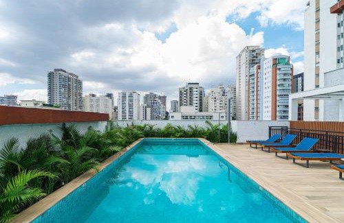 Pinheiros Apartment | Relax at Loft 412 Calixt Pinheiros with Pool & Family Fun