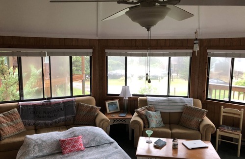Avon Cottage | Scenic OBX Treehouse: Ocean Views with Pool & Pet-Friendly